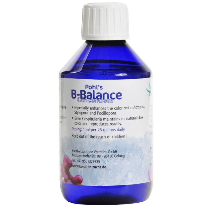Korallen Zucht Pohls B-Balance 100ml – Enhances Red Coloration & Growth