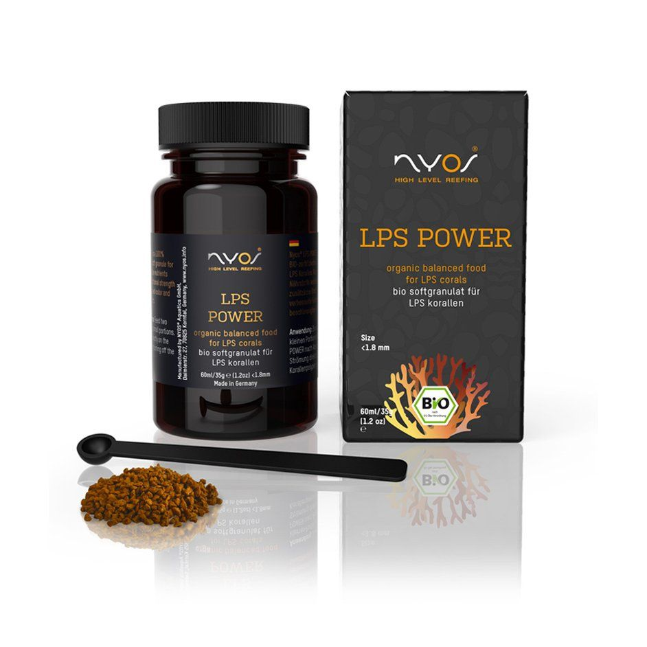 Nyos LPS Power 60ml – Organic Coral Food for LPS Growth & Colour