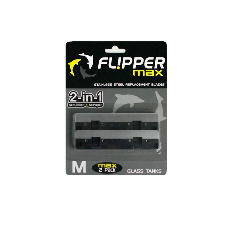 Flipper Max Steel Blades (2 Pack) – Replacement Blades for Flipper Max Cleaner