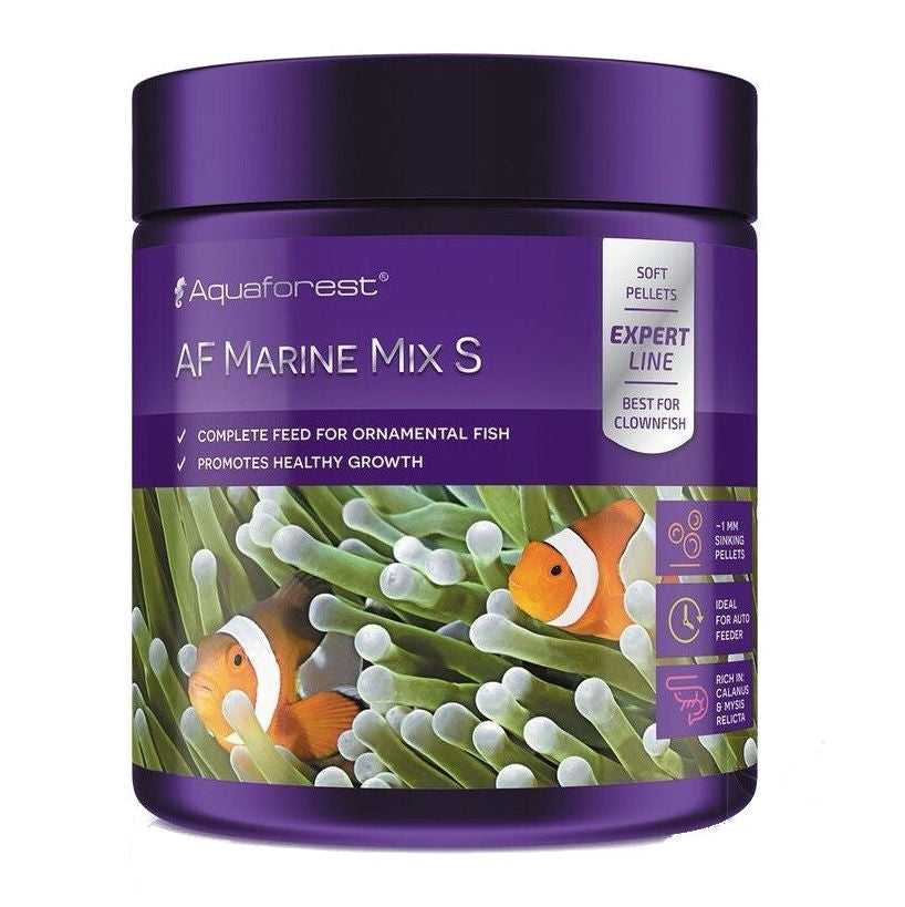 Aquaforest Marine Mix S 120g – High-Protein Marine Fish & Coral Food