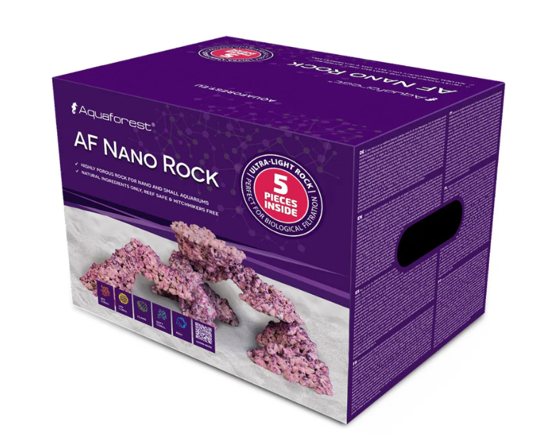 Aquaforest AF Nano Rock 5 Piece Set (3.5kg) – Porous Reef Aquascaping Rock