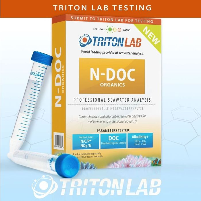 Triton N-DOC Lab Test – Advanced Nitrogen & Alkalinity Analysis for Reef Aquariums