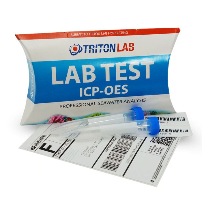 Triton ICP Water Test for Reef Systems – Comprehensive Lab Analysis