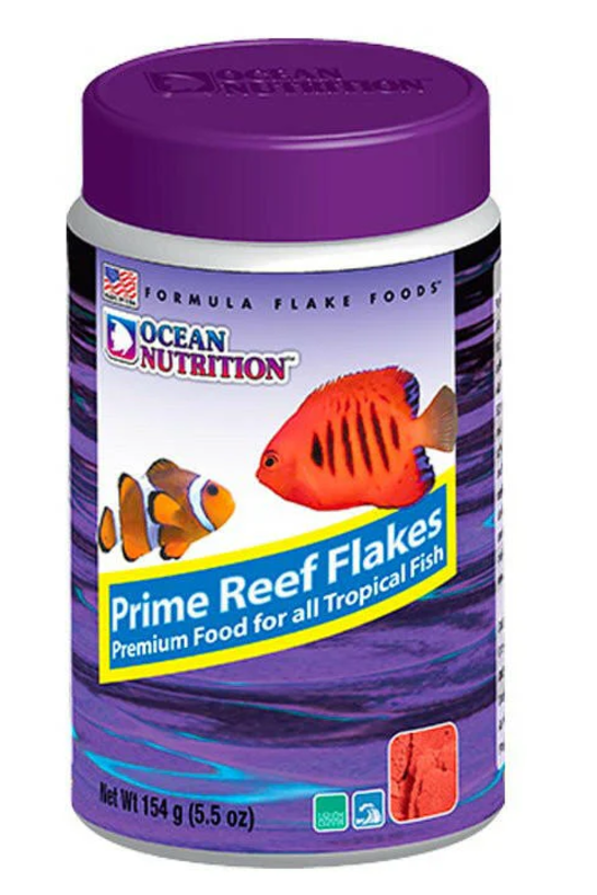 Ocean Nutrition Prime Reef Flake 156g - High-Protein Food for Marine Fish