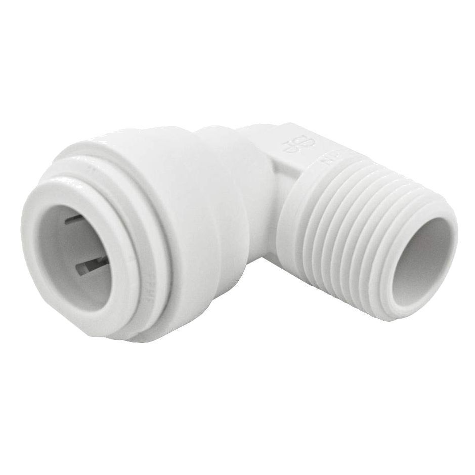 1/4" Push Fit x 1/4" BSP Male Elbow – John Guest Fitment for RO Systems