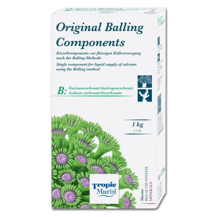 Tropic Marin Original Balling Component Part B 1Kg – Calcium Supply for Aquariums