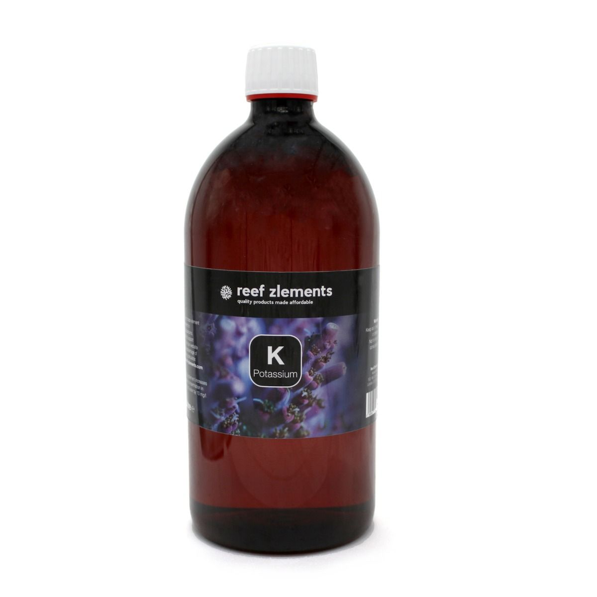 Reef Zlements Potassium 1000ml – Potassium Supplement for Reef Aquariums