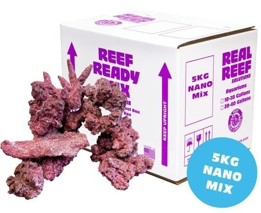 Real Reef Rock Nano Reef Mix Box (5kg) for Tanks up to 100L