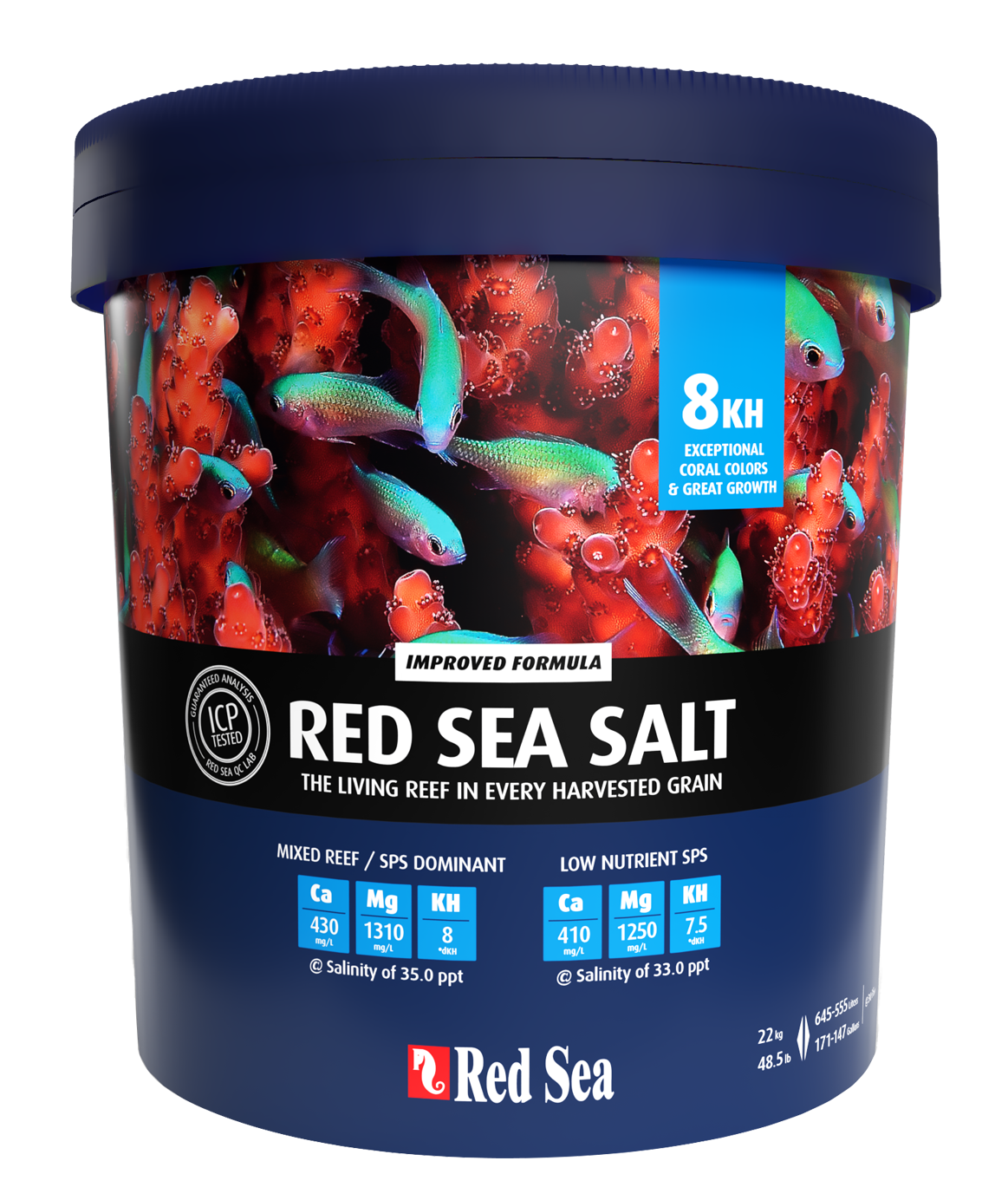 Red Sea Blue Bucket Salt 22kg