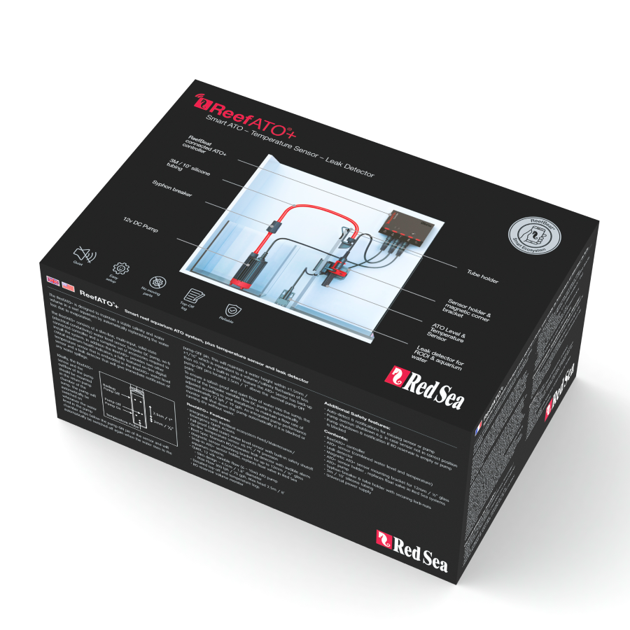 Red Sea Reef ATO+ Upgrade Kit — Auto Top-Off, Leak & Temp Control