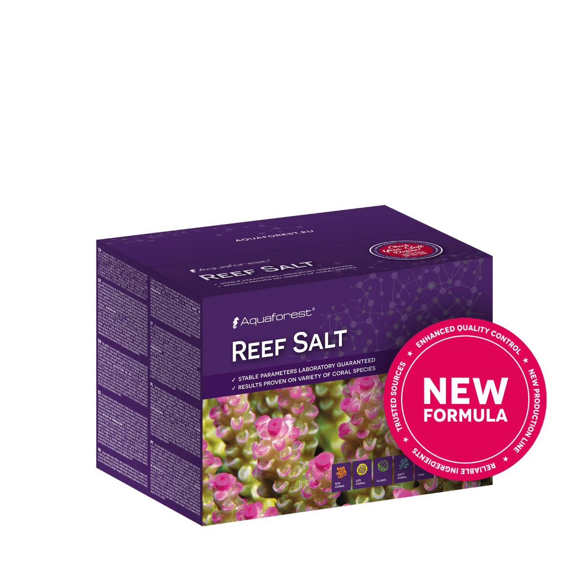 Aquaforest Reef Salt 4kg Box – Premium Marine Aquarium Salt for SPS & LPS Corals