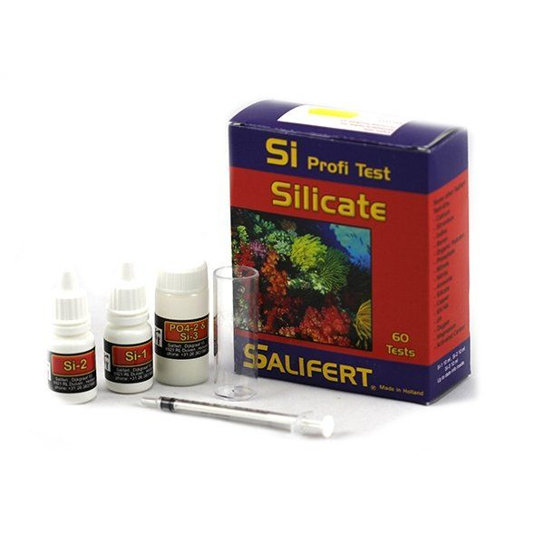 Salifert Silicate Test Kit – Accurate SiO₂ Testing for Marine & Freshwater Aquariums