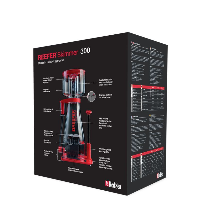 Red Sea Reefer Skimmer 300 (RSK-300) — Protein Skimmer for Reef & SPS Tanks