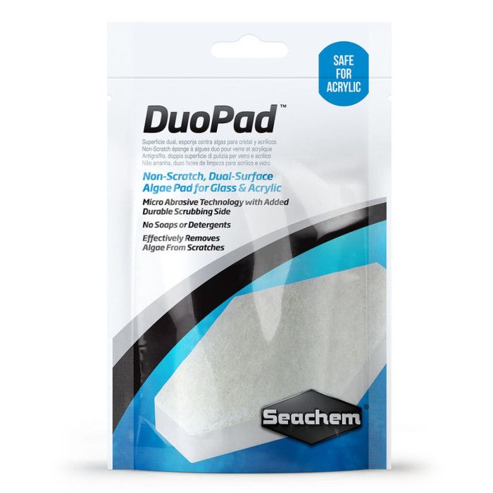 Seachem DuoPad Single Pack – Dual Surface Algae Cleaning Pad