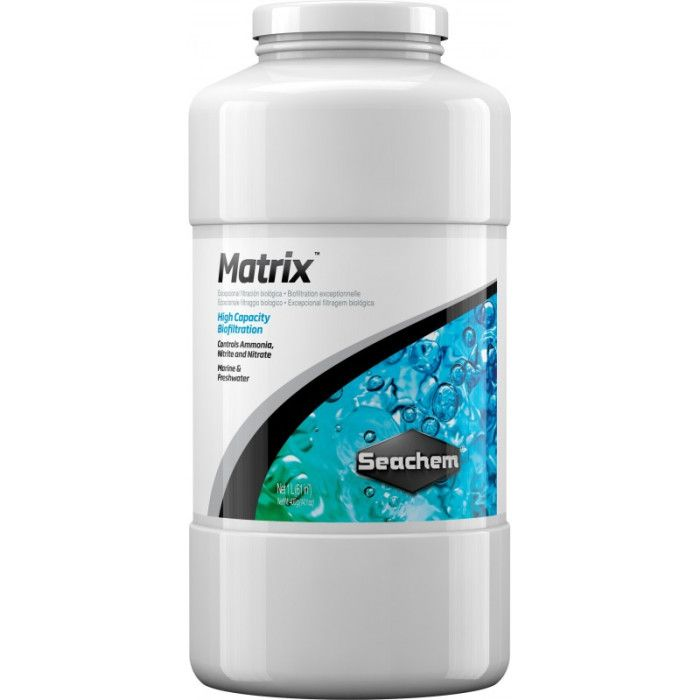 Seachem Matrix 1000ml Biological Filtration Media for Freshwater & Marine Aquariums