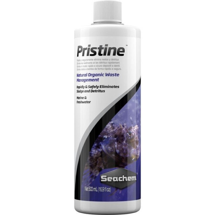 Seachem Pristine 500ml – Natural Organic Waste Control for Aquariums