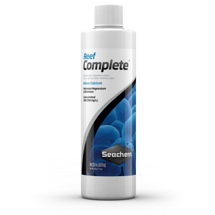 Seachem Reef Complete 250ml – Ionic Calcium Supplement for Reef Aquariums