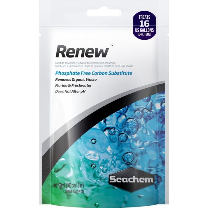 Seachem Renew 100ml Phosphate-Free Carbon Alternative Filter Media