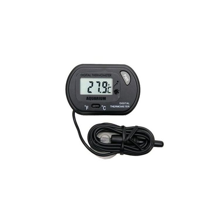 Aqua One Digital Aquarium Thermometer – External Tank Temperature Monitor