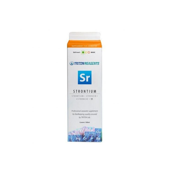 Triton Strontium 1L - Premium Seawater Supplement for Coral Health