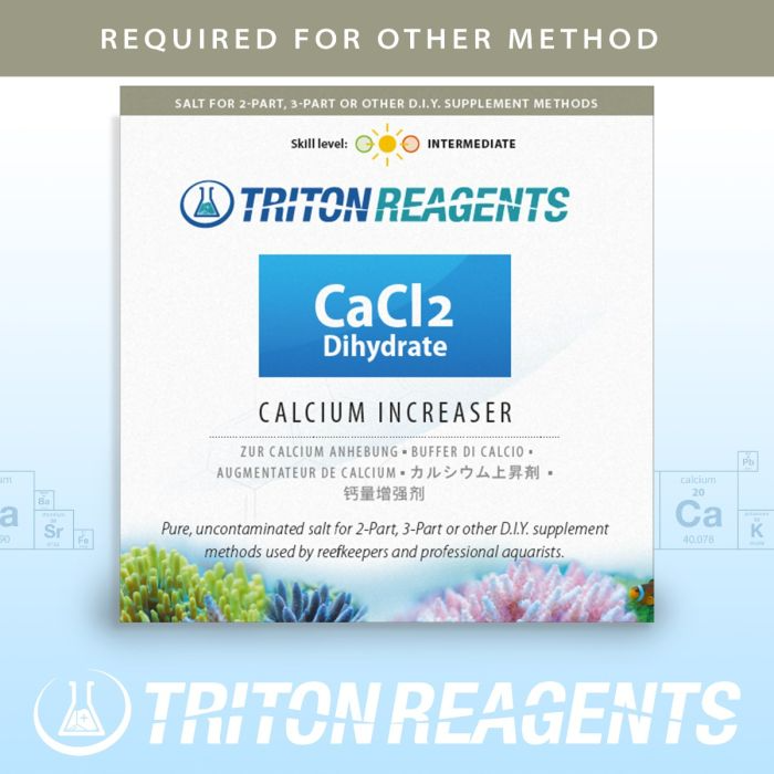 Triton CaCl2 4KG - Pure Calcium Chloride for Reef Aquariums