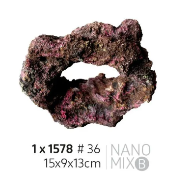 TMC EcoReef Rock Nano Mix B – Reef Safe Nano Aquarium Rock