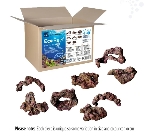 TMC EcoReef Rock Nano Mix B – Reef Safe Nano Aquarium Rock