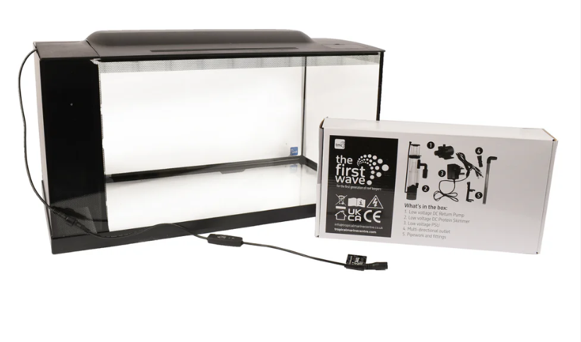 TMC First Wave Aquarium Set 48L with Filtration & LED Lighting