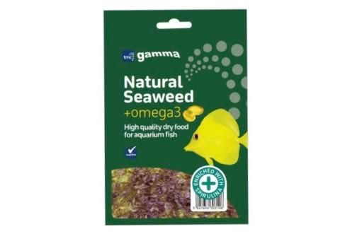 TMC Gamma Dry Seaweed Strips with Spirulina 12g Fish Food