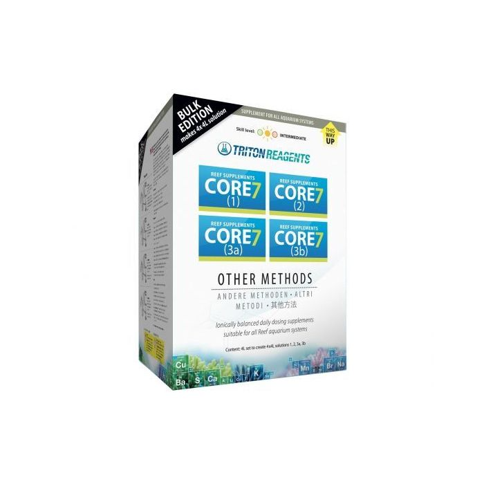 Triton Core 7 (Other Methods) Bulk Kit - Makes 4x4 Litres for Reef Aquariums