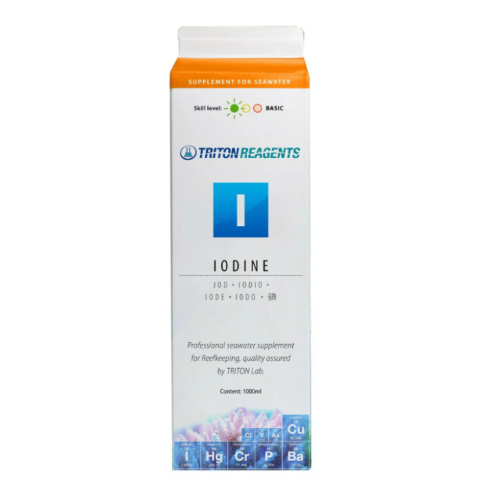 Triton Base Iodine - 1 Litre | Essential Trace Element for Reef Aquariums