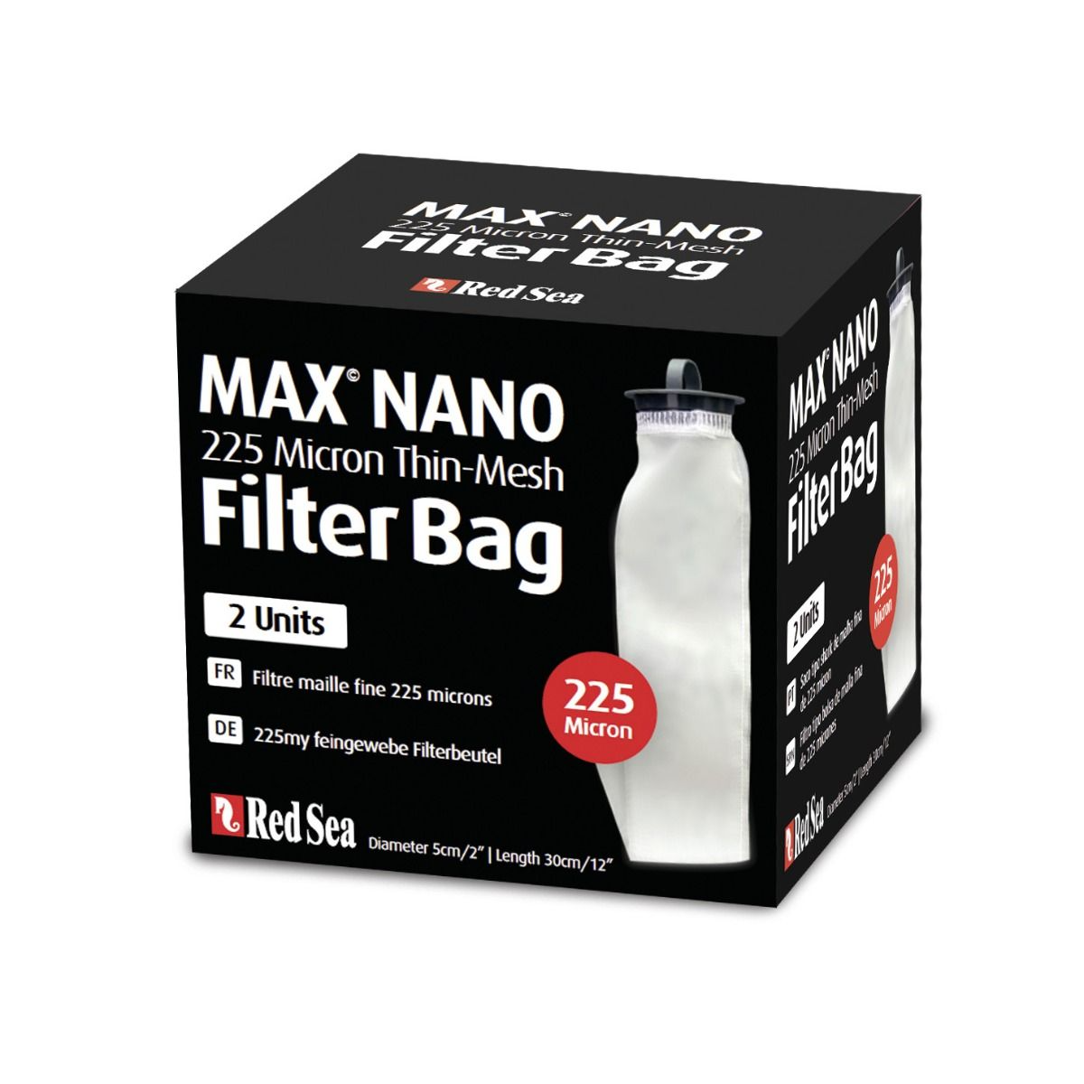 Red Sea Max Nano 225 Micron Thin Mesh Filter Bag – Replacement for Red Sea MAX NANO
