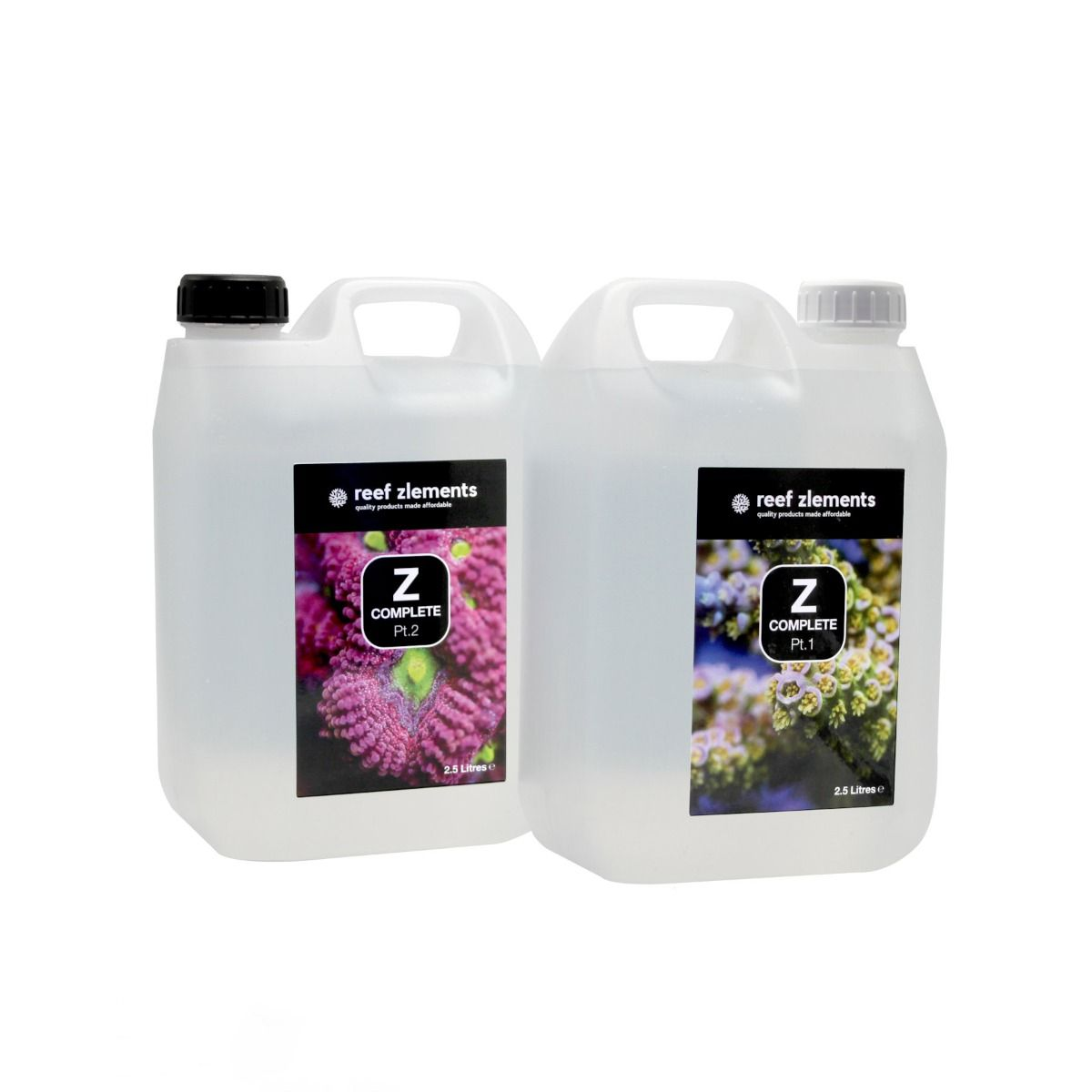 Reef Zlements Z-Complete 2.5 Litre Set – Complete 2-Part Reef Dosing System