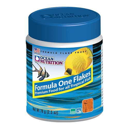 Ocean Nutrition Formula 1 Flake 34g - High-Protein Food for Tropical Fish