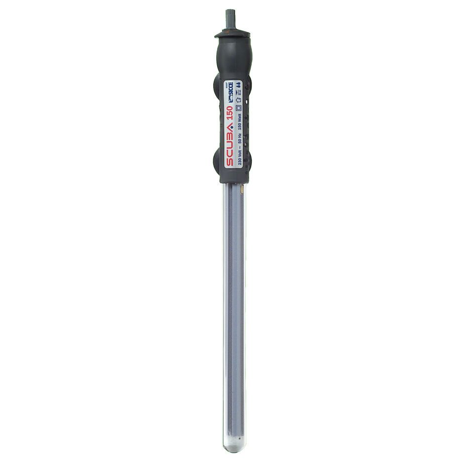 Sicce Scuba 200W Aquarium Heater – Slim, Fully Submersible & Precise