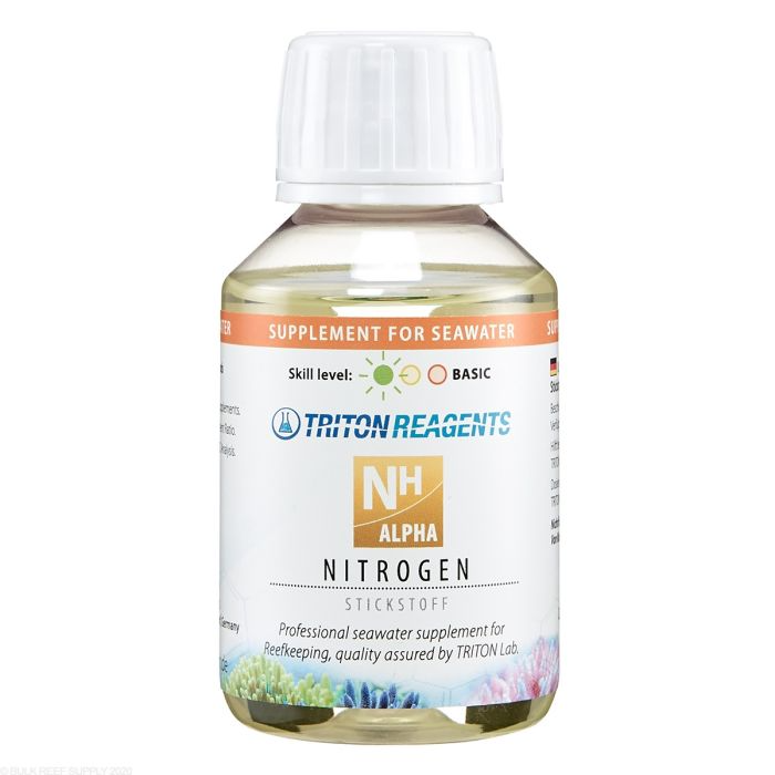 Triton NH Alpha Nitrogen 100ml – Organic/Inorganic Nitrogen for Reef Aquariums