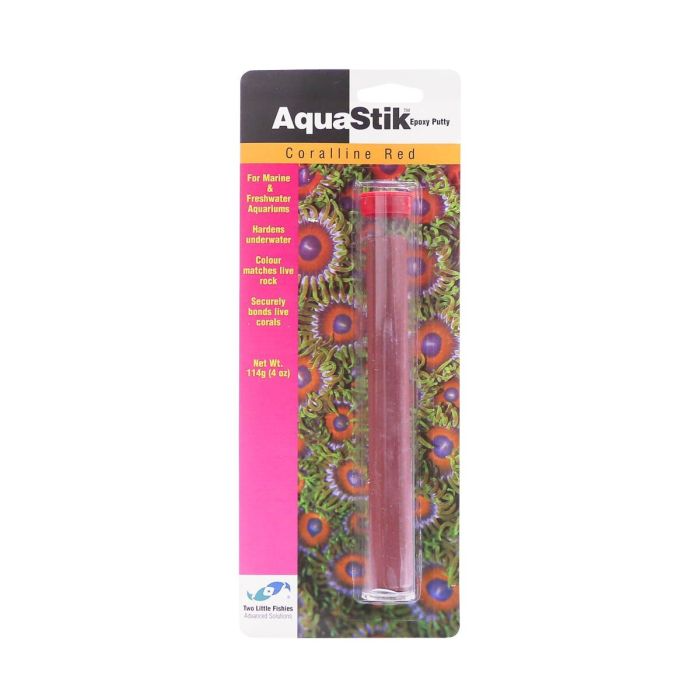 TLF Aquastik Red Coraline 114g Epoxy Putty for Aquariums & Habitats ...