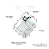 Cade Aquariums Reef S2 Frag Tank 600 Shallow Marine System
