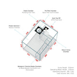 Cade Aquariums Reef S2 Frag Tank 900 Shallow Marine System