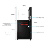 CADE Reef S2 900 Rimless Saltwater Aquarium - 324L with Twin Intake Weir