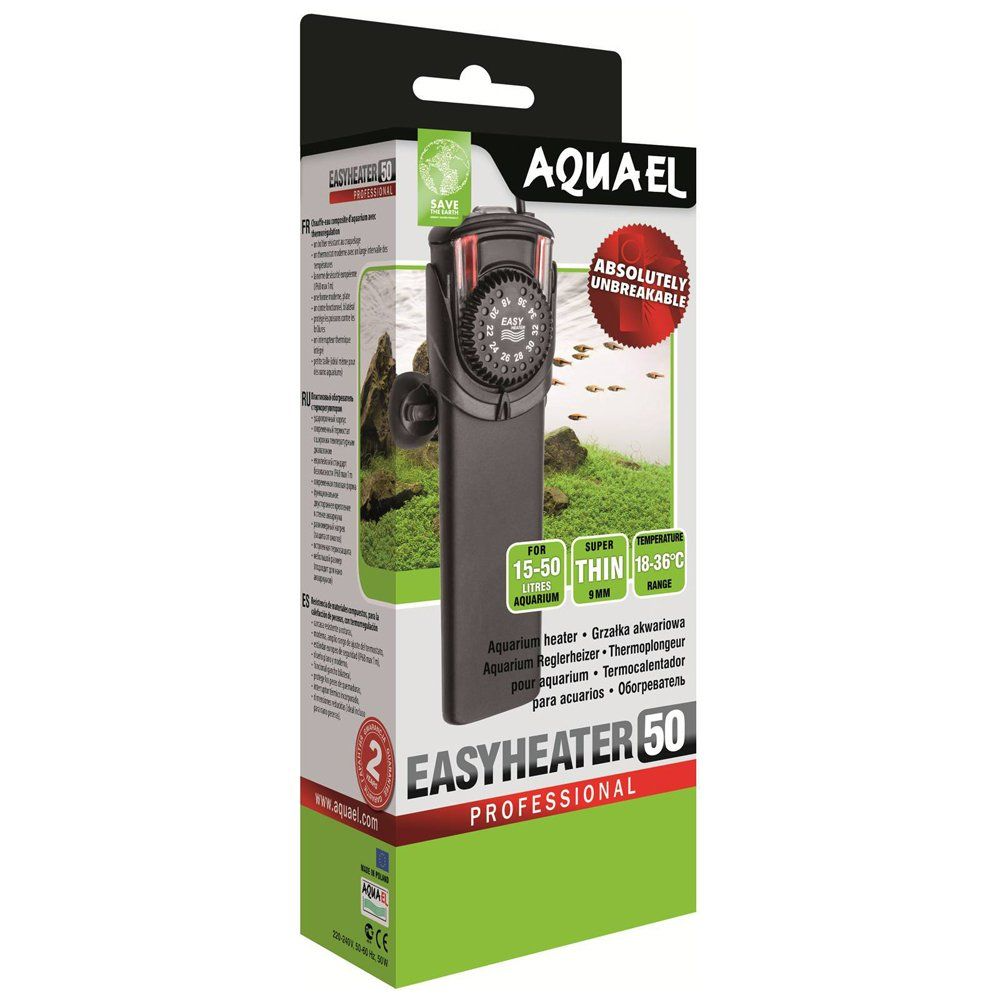 AquaEl 50w Ultra Heater – Precision Aquarium Heater with One-Touch Control