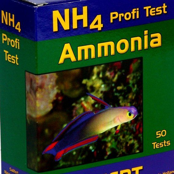 Salifert Ammonia Test Kit 50 Tests – Accurate NH3/NH4 Aquarium Water Testing
