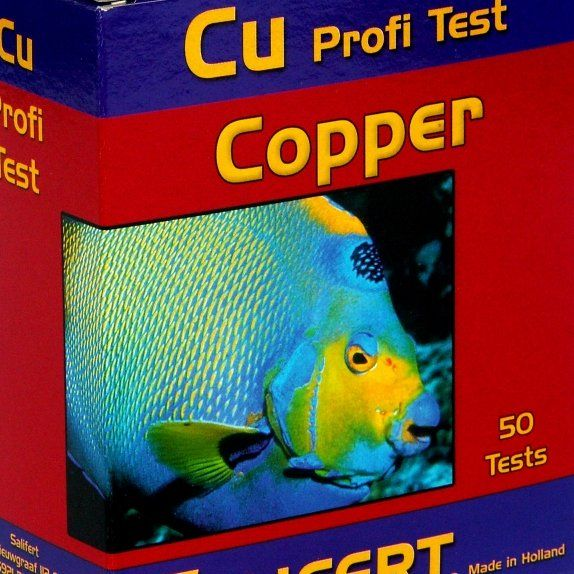 Salifert Copper Test Kit 50 Tests – Accurate Copper Detection for Aquariums