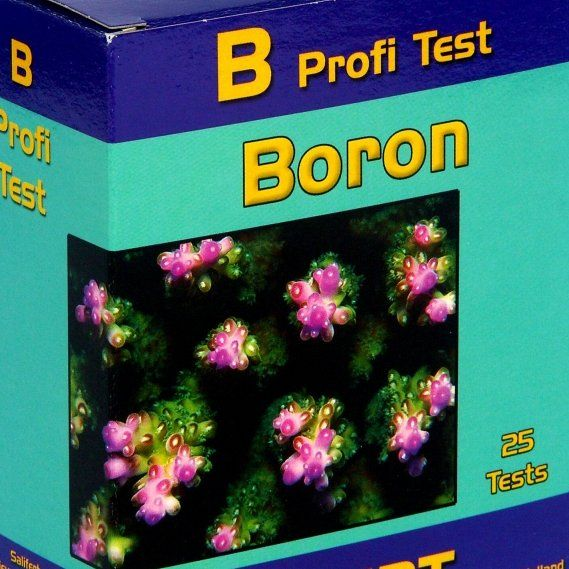 Salifert Boron Test Kit 25 Tests – Accurate Boron Measurement for Reef Aquariums