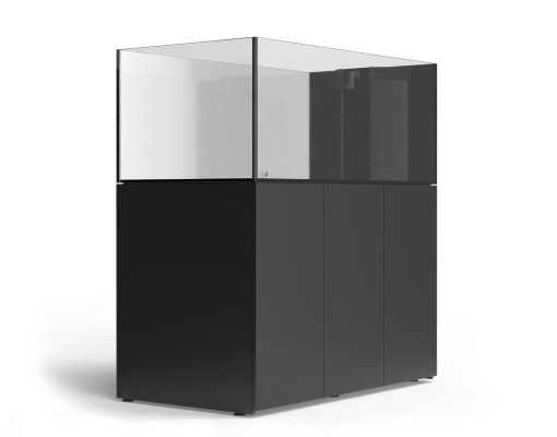 D-D Aqua-Pro Reef Peninsula 1350P – 561L Low Iron Glass Marine Aquarium with Aluminium Cabinet
