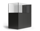 D-D Aqua-Pro Reef Peninsula 1350P – 561L Low Iron Glass Marine Aquarium with Aluminium Cabinet