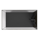 D-D Aqua-Pro Reef Peninsula 1350P – 561L Low Iron Glass Marine Aquarium with Aluminium Cabinet