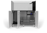 D-D Aqua-Pro Reef Peninsula 1350P – 561L Low Iron Glass Marine Aquarium with Aluminium Cabinet