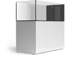 D-D Aqua-Pro Reef Peninsula 1350P – 561L Low Iron Glass Marine Aquarium with Aluminium Cabinet