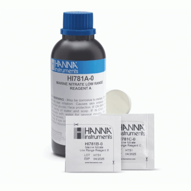 Hanna Nitrate Low Range Reagents (25 tests)